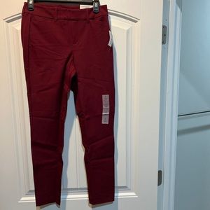NWT old navy high-rise pixie dress pants size 2